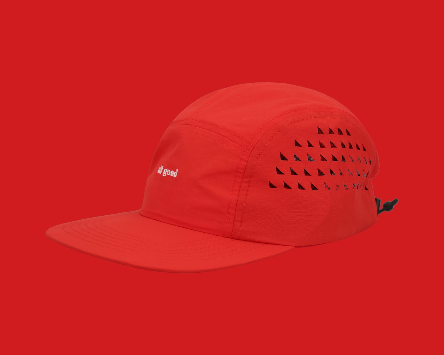 all good tech cap, red