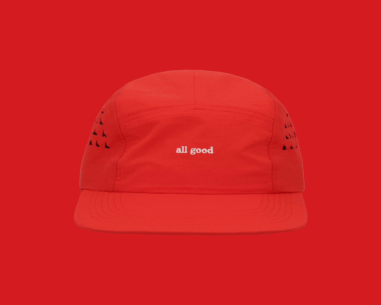 all good tech cap, red
