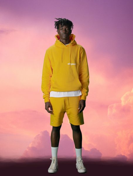 All clearance yellow hoodie